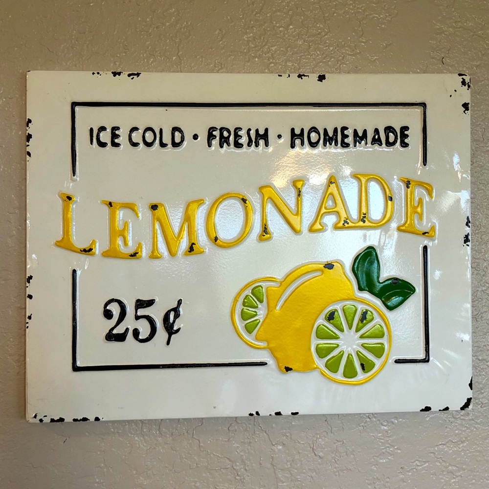 Lemonade  🍋 Sign
